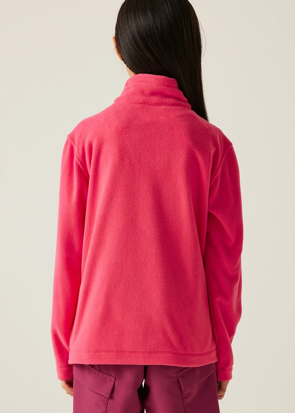 Regatta Pop Pink Kids King II Anti-Pill Symmetry Fleece (3- 16 Yrs) - Age 15-16 Years Image 2