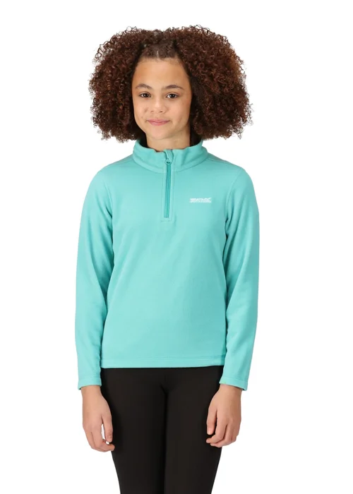 Regatta Turquoise Kids Hot Shot II Anti-Pill Symmetry Fleece (3- 16 Yrs) - Age 14 Years Image 4