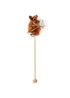 Toyrific Brown Hobby Horse - One Size Image 1