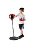 Toyrific Black/Red Medium Punch Ball With Gloves - One Size Image 1