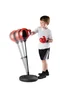 Toyrific Black/Red Medium Punch Ball With Gloves - One Size Image 2