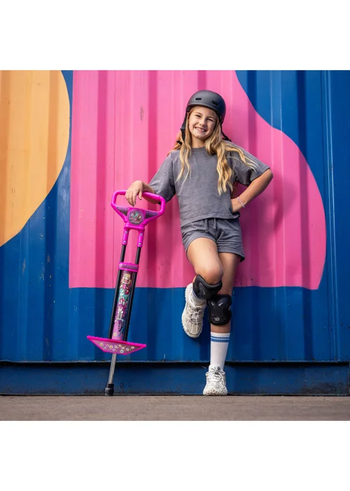 Toyrific Pink Daisy Crushaz Pogo Stick - One Size Image 2