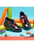 ToeZone Girls Black Olivia Patent Star Buckle School Shoe - Size 13 Infants Image 2