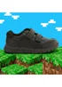 ToeZone Boys Black Minecraft Rip Tape School Shoe - Size 9 Infants Image 3