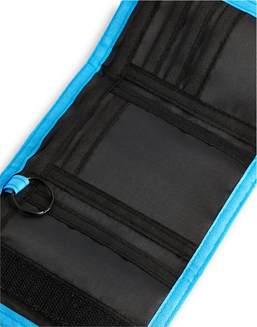 Vanilla Underground Minecraft Kids Blue Grafitti Strap Wallet - One Size Image 4