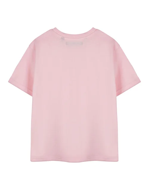 Vanilla Underground Minecraft Pixel Hearts Kids Pink T-Shirt (3-14 Years) - Age 9-10 Years Image 2
