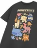 Vanilla Underground Minecraft Kids Grey Animals T-Shirt (3-14 Years) - Age 3-4 Years Image 5