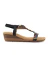 Lunar Black Epsom Sandal - Size 6 Image 3