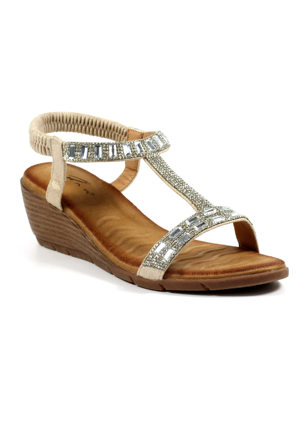 Lunar Silver Macie Sandal - Size 7 Image 2