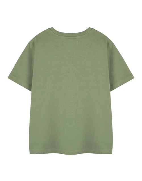 Vanilla Underground SpongeBob SquarePants Hoppy Easter Kids Khaki T-Shirt (3-14 Years) - Age 5-6 Years Image 2