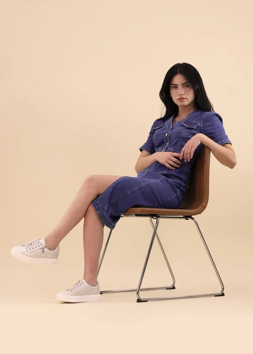 Lunar White Charm Trainer - Size 5 Image 3