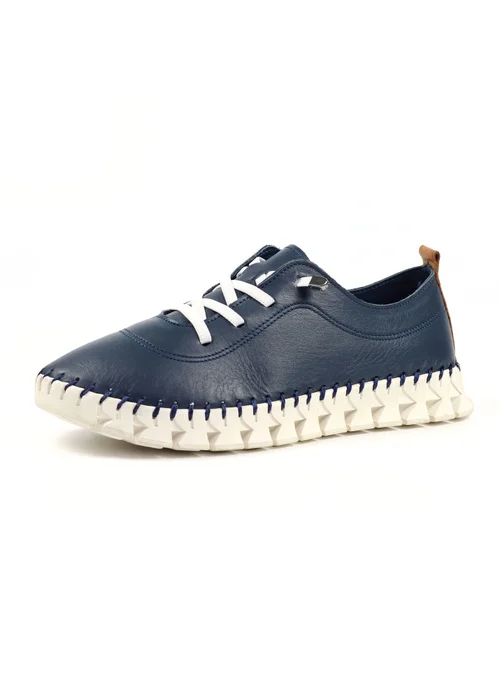 Lunar Blue St Austell Plimsoll - Size 3 Image 4