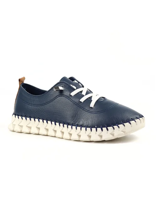 Lunar Blue St Austell Plimsoll - Size 3 Image 2