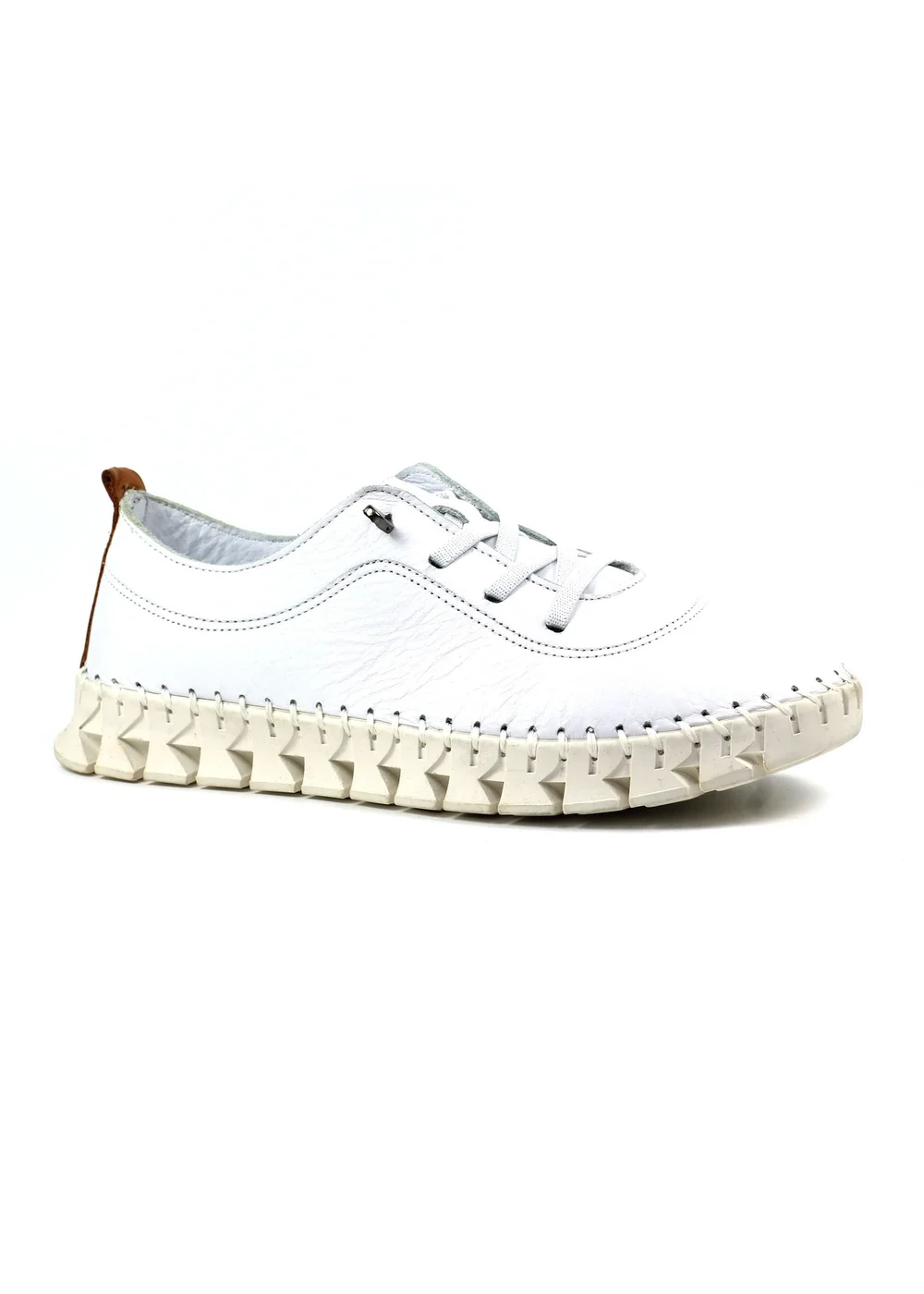 Lunar White St Austell Plimsoll - Size 6 Image 2