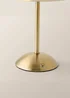 ValueLights Allie Gold LED Rechargeable Portable Wireless Table Lamp Light - One Size Image 4