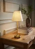 ValueLights Lowe Antique Brass LED Rechargeable Table Lamp Light - One Size Image 1
