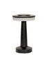 ValueLights Troy Matte Black LED Rechargeable Dimmable Touch Table Lamp - One Size Image 2