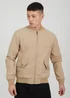 Brave Soul Stone Lightweight Bomber Jacket - S Image 1