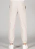 Tokyo Laundry Beige Linen Blend Classic Fit Trousers - 2XL Image 2