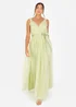 Anaya With Love Recycled Spring Green Wrap Strappy Maxi Dress - 6 Image 1