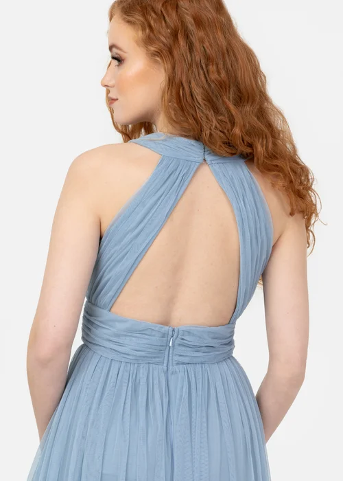 Anaya With Love Recycled Soft Blue Open Back Maxi Dress - 14 Image 4