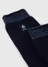 Heat Holders Navy Socks - Sizes 6-11 Image 2