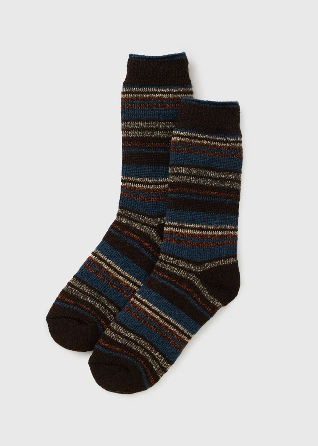 Heatholders Multicoloured Striped Socks