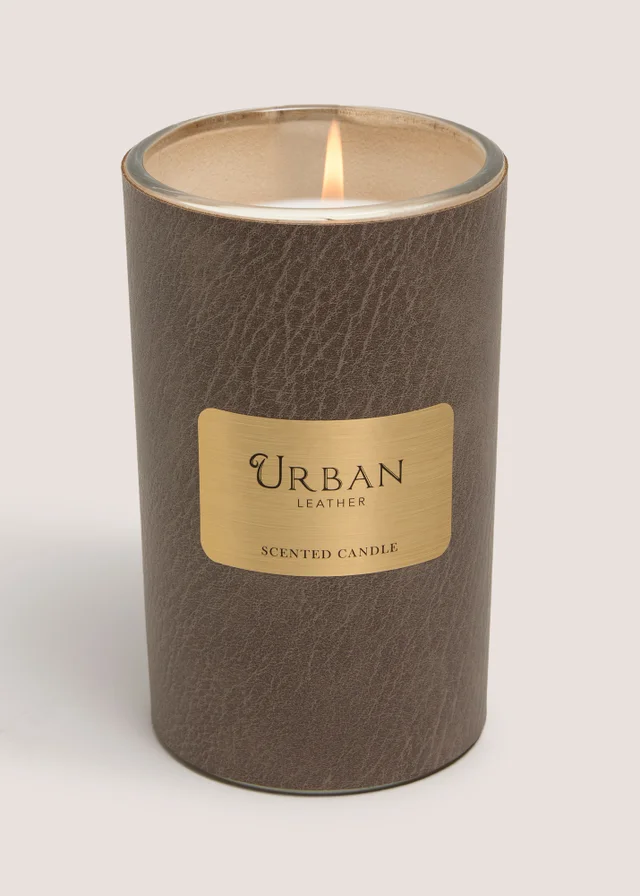Urban Leather Scented Candle