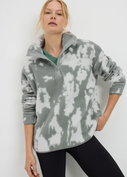 Souluxe Green Fleece Jumper - Extra Large Image 2