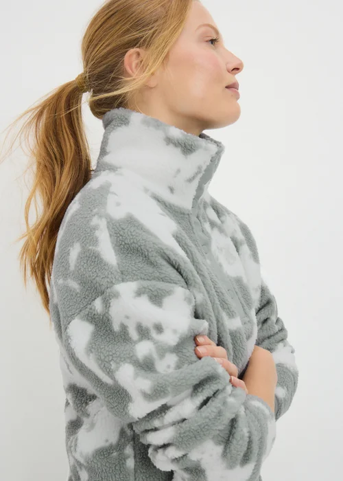 Souluxe Green Fleece Jumper - Extra Large Image 3