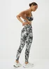 Splatter Print Gym Leggings - 22 Image 2