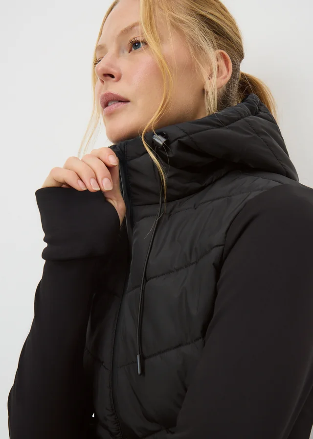 Souluxe Black Gym Coat