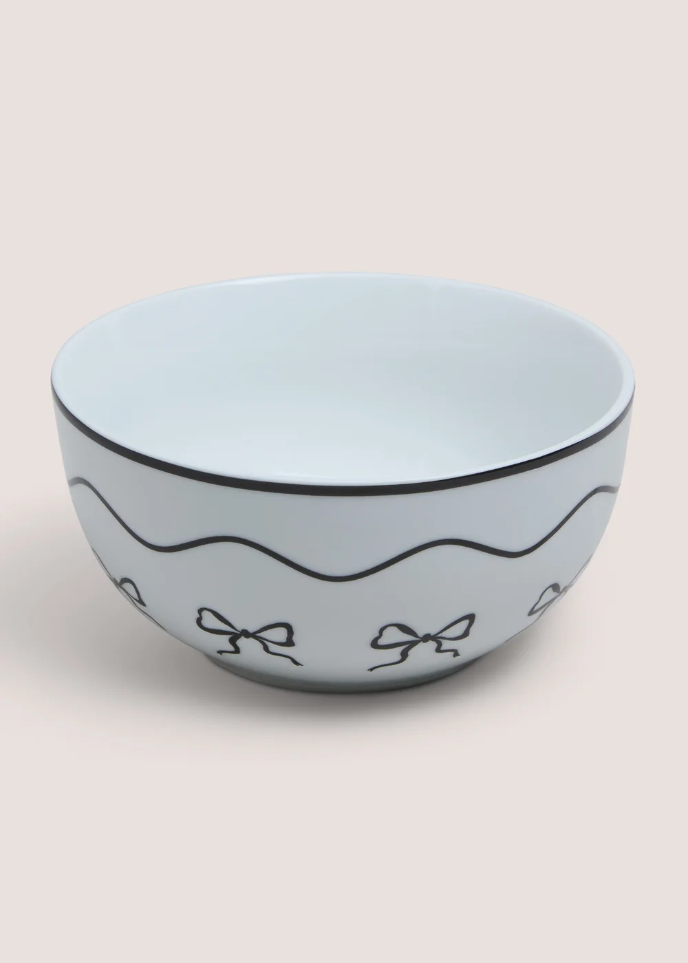Black Bow Bowl Image 1
