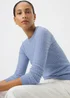 Pale Blue Baby Cable Jumper - 28 Image 1