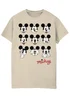 Spiral Galaxy Disney Mickey Mouse Faces Sand T-Shirt - XXL Image 1