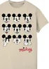 Spiral Galaxy Disney Mickey Mouse Faces Sand T-Shirt - XXL Image 2
