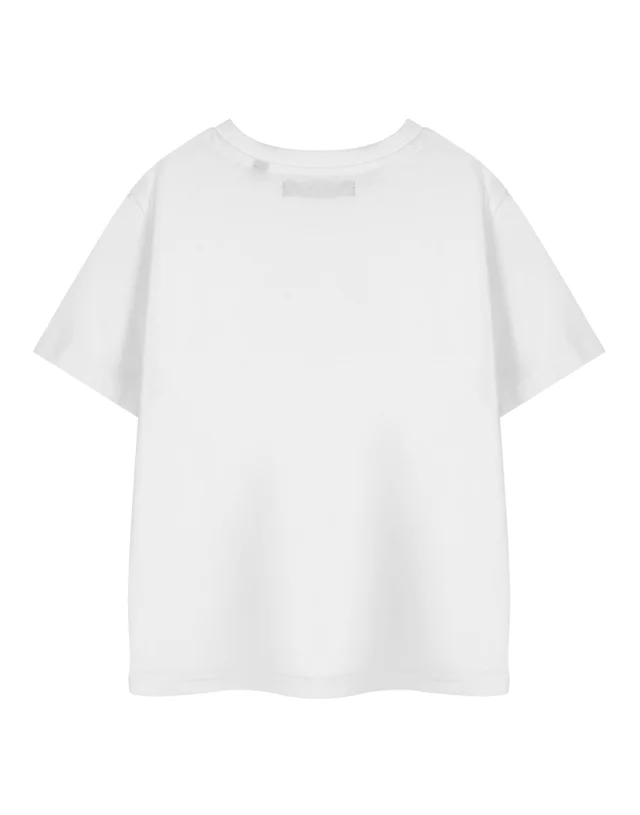 Disney White Cars Lightning McQueen Kids T-Shirt (3-14 Years)