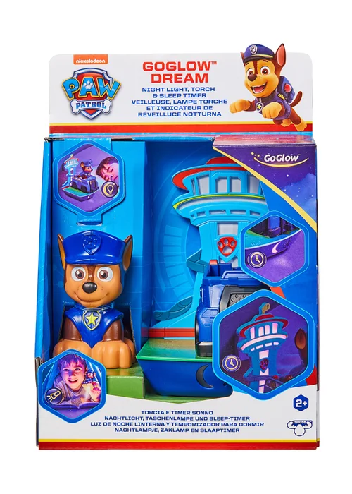 Bluey Blue Paw Patrol Chase GoGlow Dream Night Light - One Size Image 3
