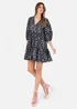 Lovedrobe Monochrome Cotton Mini Smock Dress - 12 Image 1