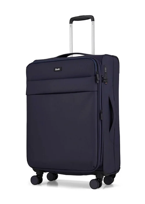 Rock Harper Suitcase Navy - Medium Image 2