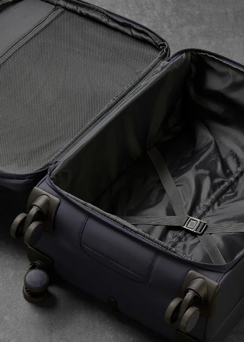 Rock Harper Suitcase Navy - Medium Image 5
