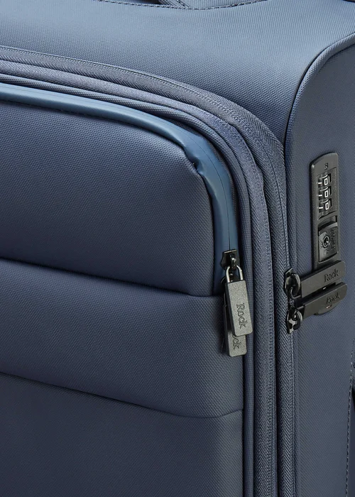 Rock Harper Suitcase Navy - Medium Image 6