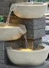 Charles Bentley Rhine Cascading Water Feature (H55.5cm x W37cm x D31cm) - One Size Image 4