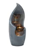 Charles Bentley Tiber Cascading Water Feature (H67cm x W27.5cm x D27cm) - One Size Image 5
