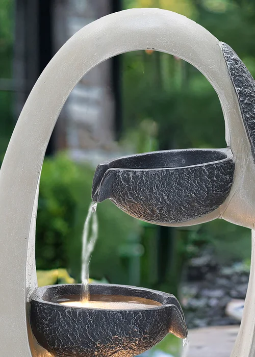 Charles Bentley Loire Cascading Water Feature (H59.5cm x W30cm x D23.5cm) - One Size Image 3