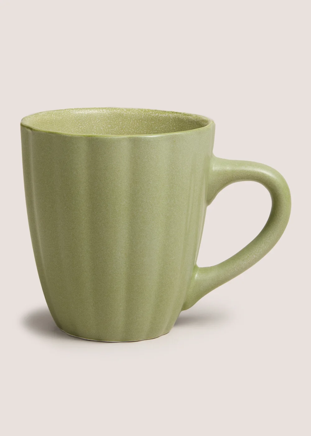 Green Scalloped Mug Image 1