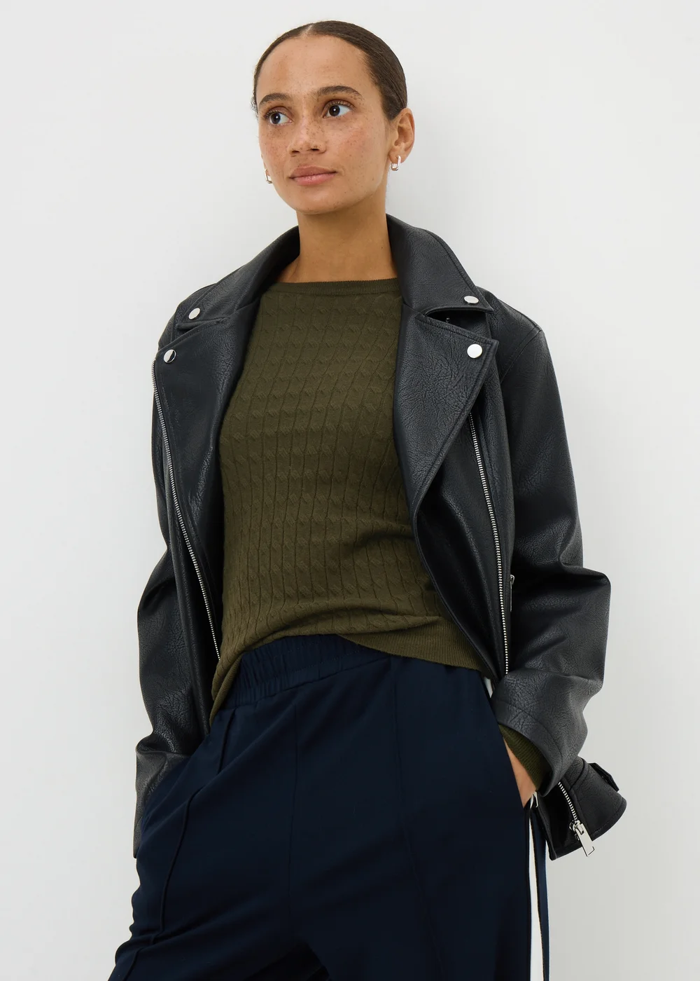 Dark Green Baby Cable Jumper - 28 Image 2