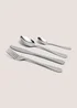 16 Piece Black Cutlery Set Image 2