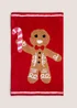 Red Gingerbread Bath Mat Image 1