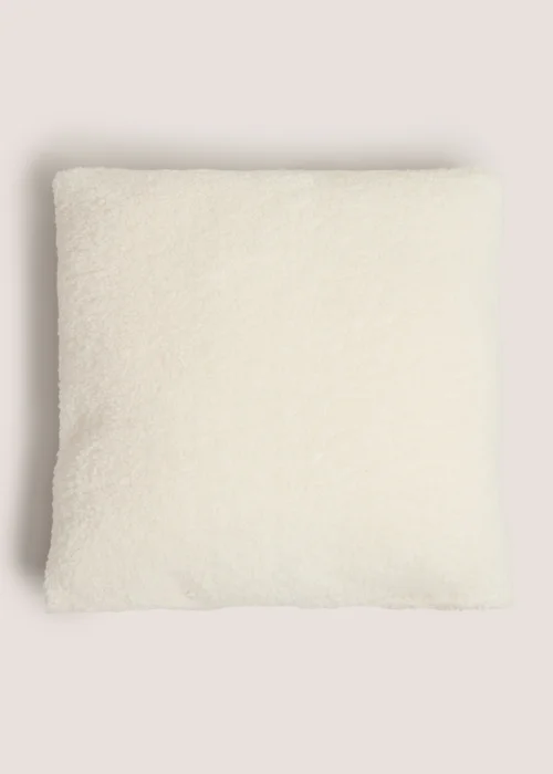 Cosy Bear Embroidered Cushion Image 2